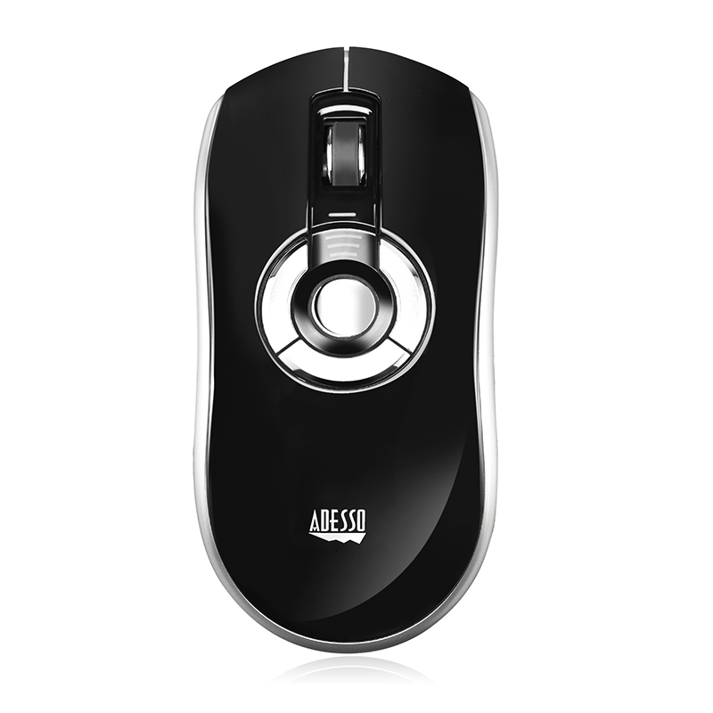 Adesso IMOUSE P20 Mouse/Presentation Pointer - USB - Wireless - Rechargeable - Symmetrical